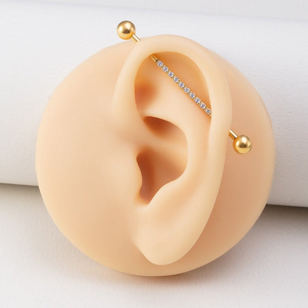Celeste - piercing industriel or