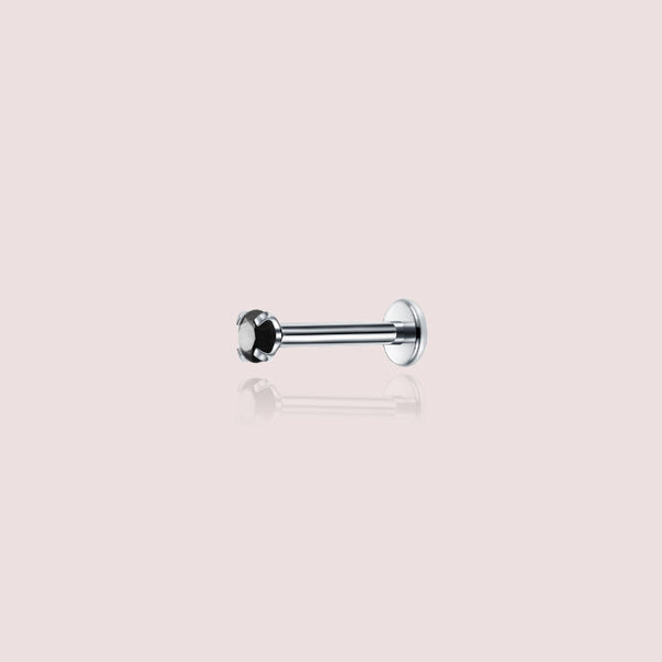 Orla Onyx - piercing conch strass noir