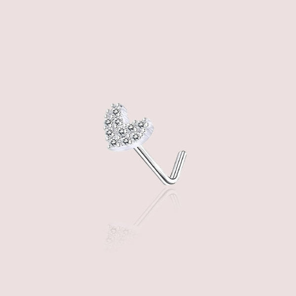 piercing nez cœur