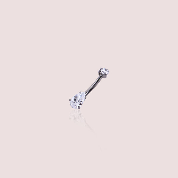 Jovana Diamant - banane piercing nombril zircon