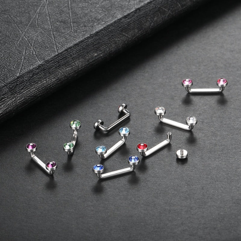Liana Cristal - piercing langue surface bijoux