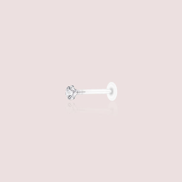 Lyra Cristal - conch piercing transparent