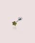 piercing étoile lobe